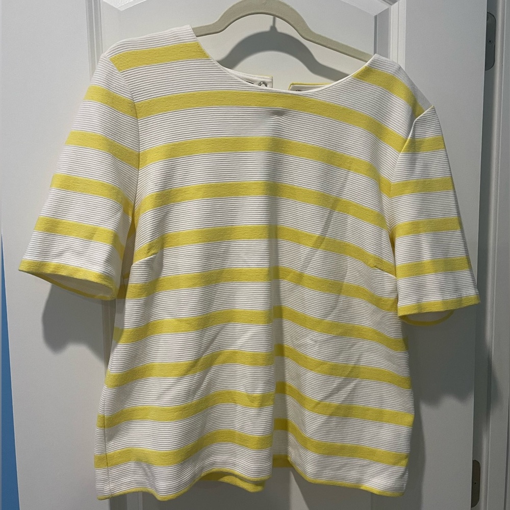 Talbots Striped Tshirt Blouse | Petite XL